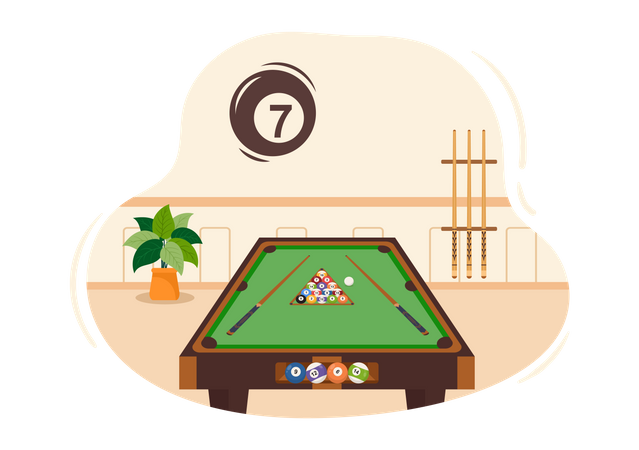 Eight Ball Tournament  Illustration