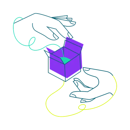 Einkaufstasche  Illustration