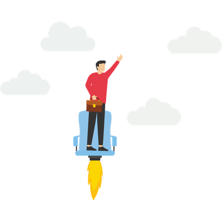 El empresario ha logrado el objetivo  Ilustración