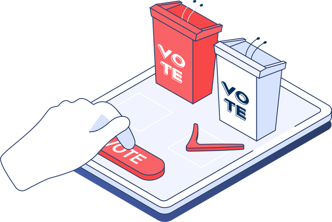 Élection et vote2  Illustration