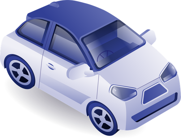 Electric cars have minimal technology  Illustration