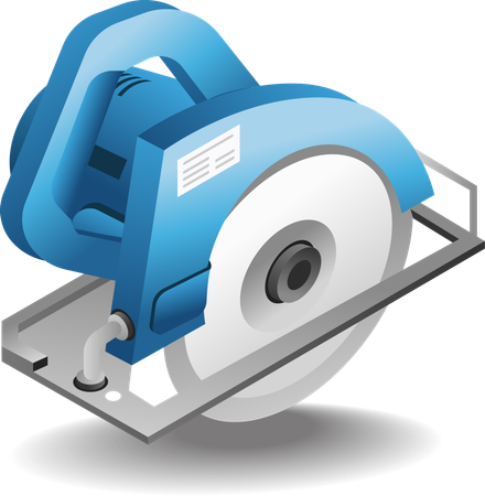 Electric granite cutting tool technology  Illustration