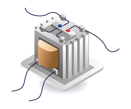 Electrical stabilizer  Illustration