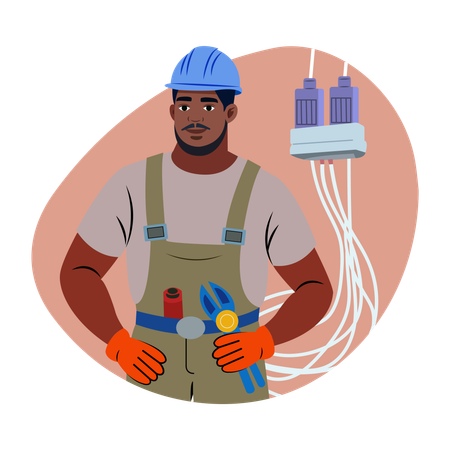 Electrician  Illustration