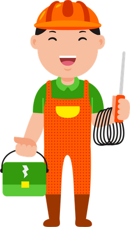 Electrician  Illustration