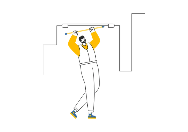 Luz de montaje de electricista  Ilustración