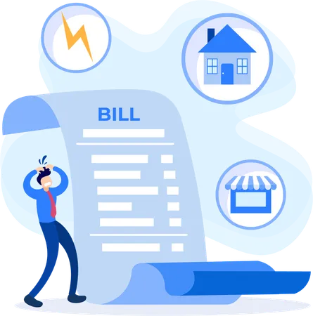 Electricity Bill  Illustration