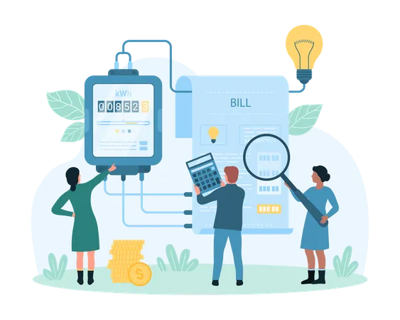 Electricity Bill  Illustration