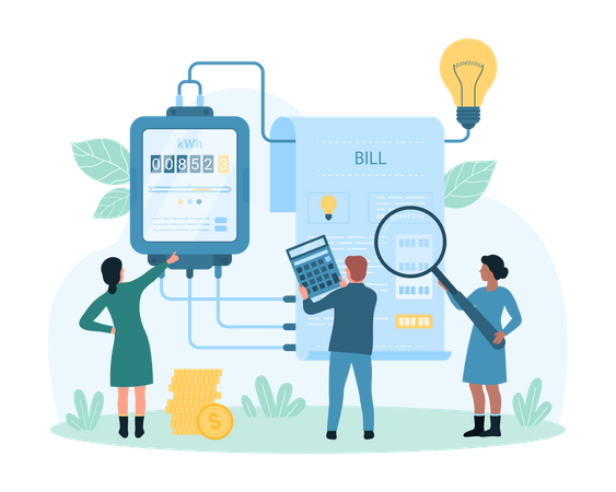 Electricity Bill  Illustration