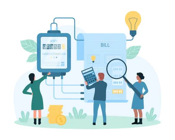 Electricity Bill  Illustration