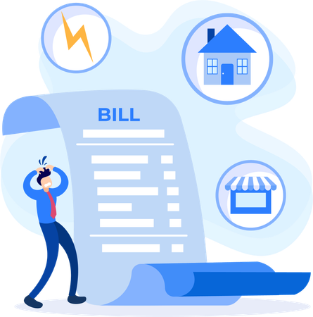 Electricity Bill  Illustration