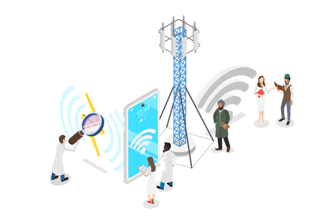 Electromagnetic Fields  Illustration