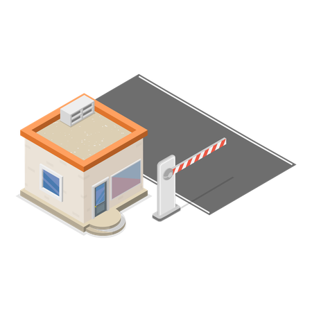 Electronic Tolls  Illustration