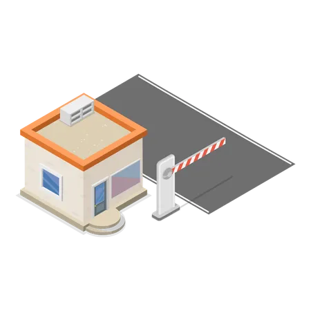 Electronic Tolls  Illustration