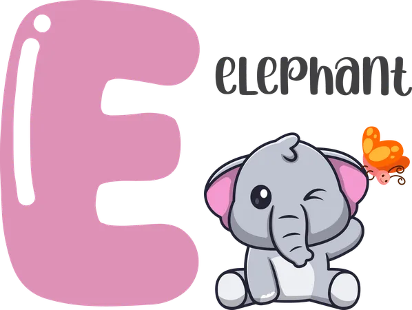 Elefante  Ilustração