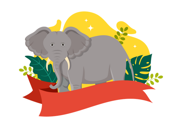 Elefante  Ilustração
