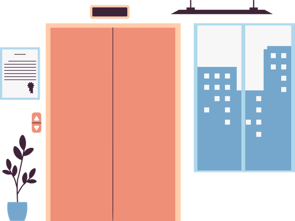 Elevator  Illustration