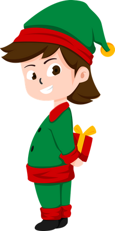 Elf Character  Illustration