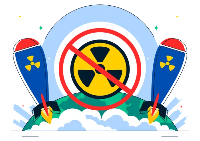 Eliminación total de las armas nucleares  Ilustración