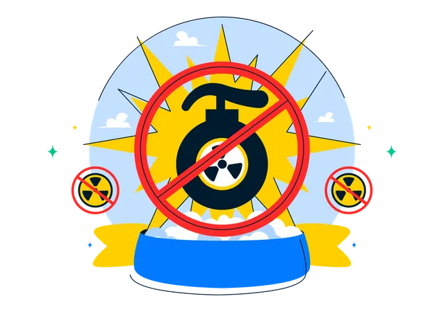 Eliminación total de las armas nucleares  Ilustración