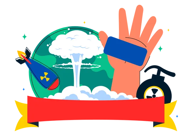 Eliminación total de las armas nucleares  Ilustración
