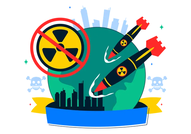 Eliminación total de las armas nucleares  Ilustración