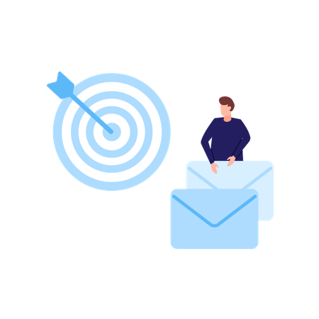 Email Advertisement  Illustration