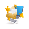 illustration for email virus