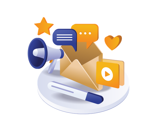 Email digital marketing technology strategy 1  Illustration