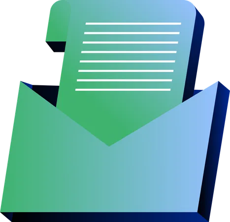 This Modern Email Icon Designed As An Envelope Is Perfect For Digital Communication Platforms Email Service Promotions And Any User Interface That Requires A Clear Representation Of Messaging Functions Illustration