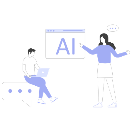 Email Management  Illustration