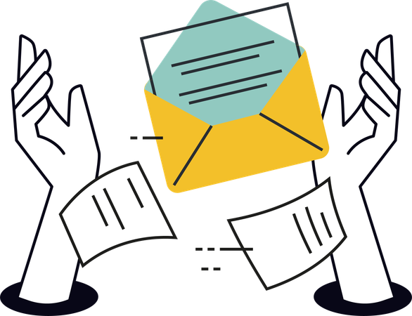 Email marketing  Illustration