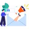 email-marketing illustrations