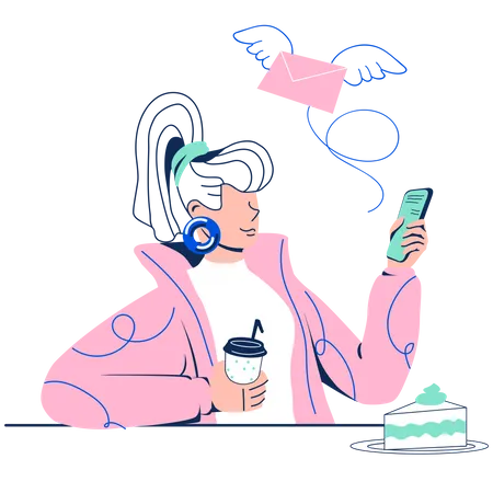 15 Beautiful Illustrations For Bloggers Content Creators Tiktokers And Influencers Illustration
