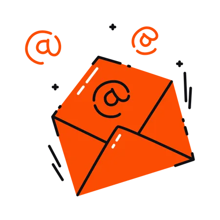 Email Marketing  Illustration