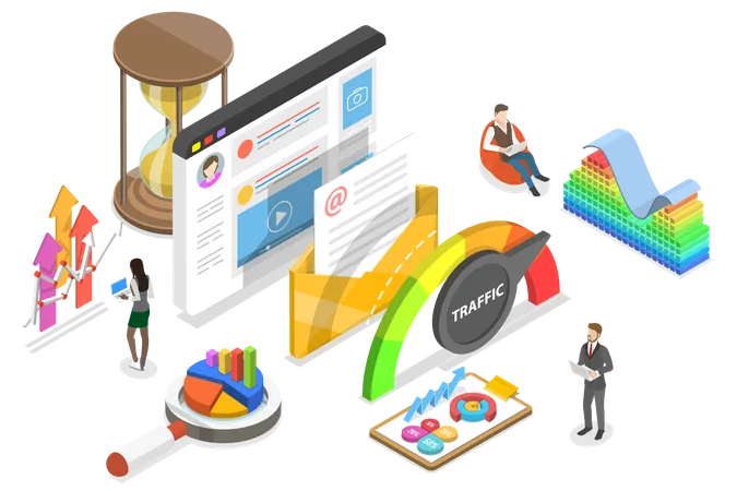 Email Marketing Strategy  Illustration