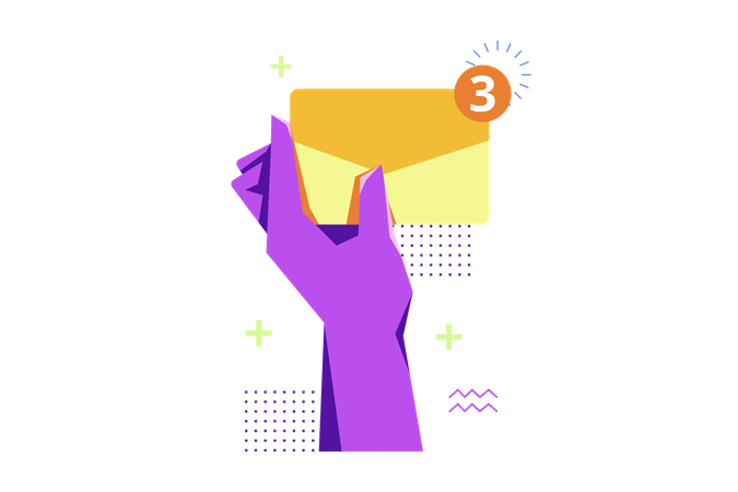 Email Notification  Illustration