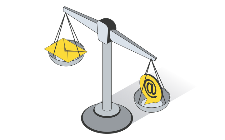 Email Promotion Illustration