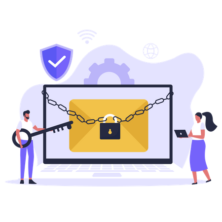 Email protection  Illustration