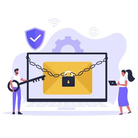 Email protection  Illustration