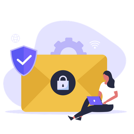 Email protection  Illustration