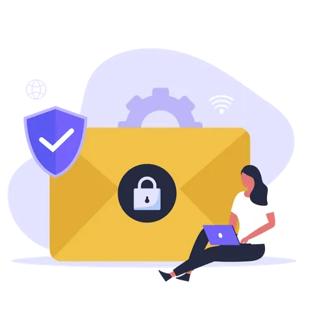 Email protection  Illustration