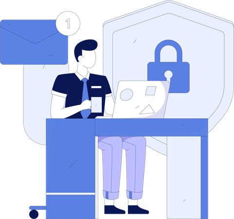 Email protection  Illustration