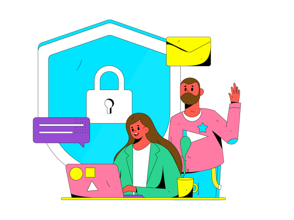 Email protection  Illustration