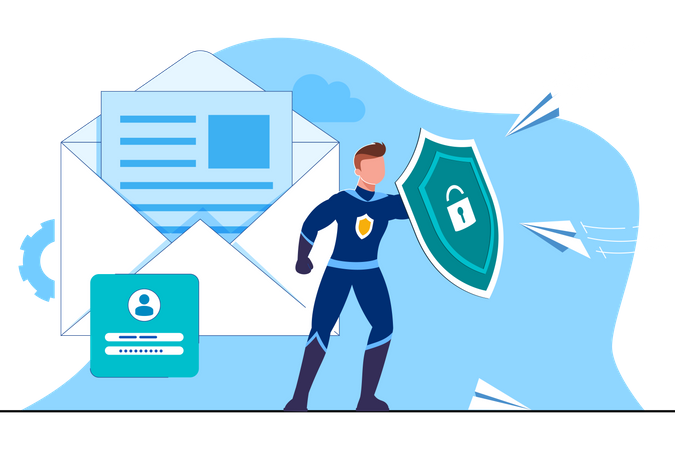 Email protection  Illustration