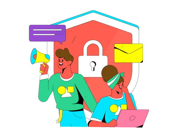 Email protection  Illustration