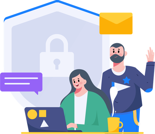 Email protection  Illustration