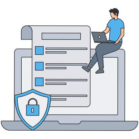 Email Security  Illustration