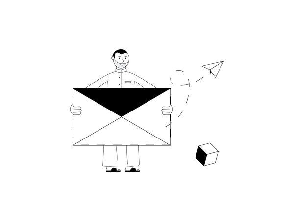 Email sending  Illustration