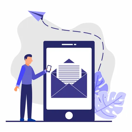 Email services  Illustration
